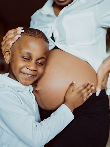 Tender Family Moment
