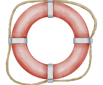 Red Lifebuoy Ring
