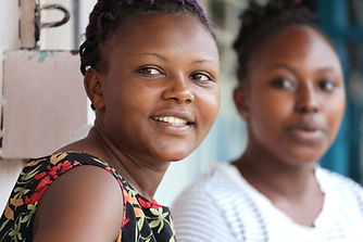 Two Women Smiling