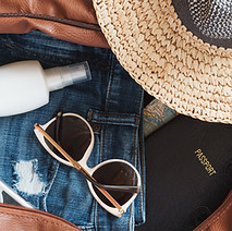Travel Essentials Layout