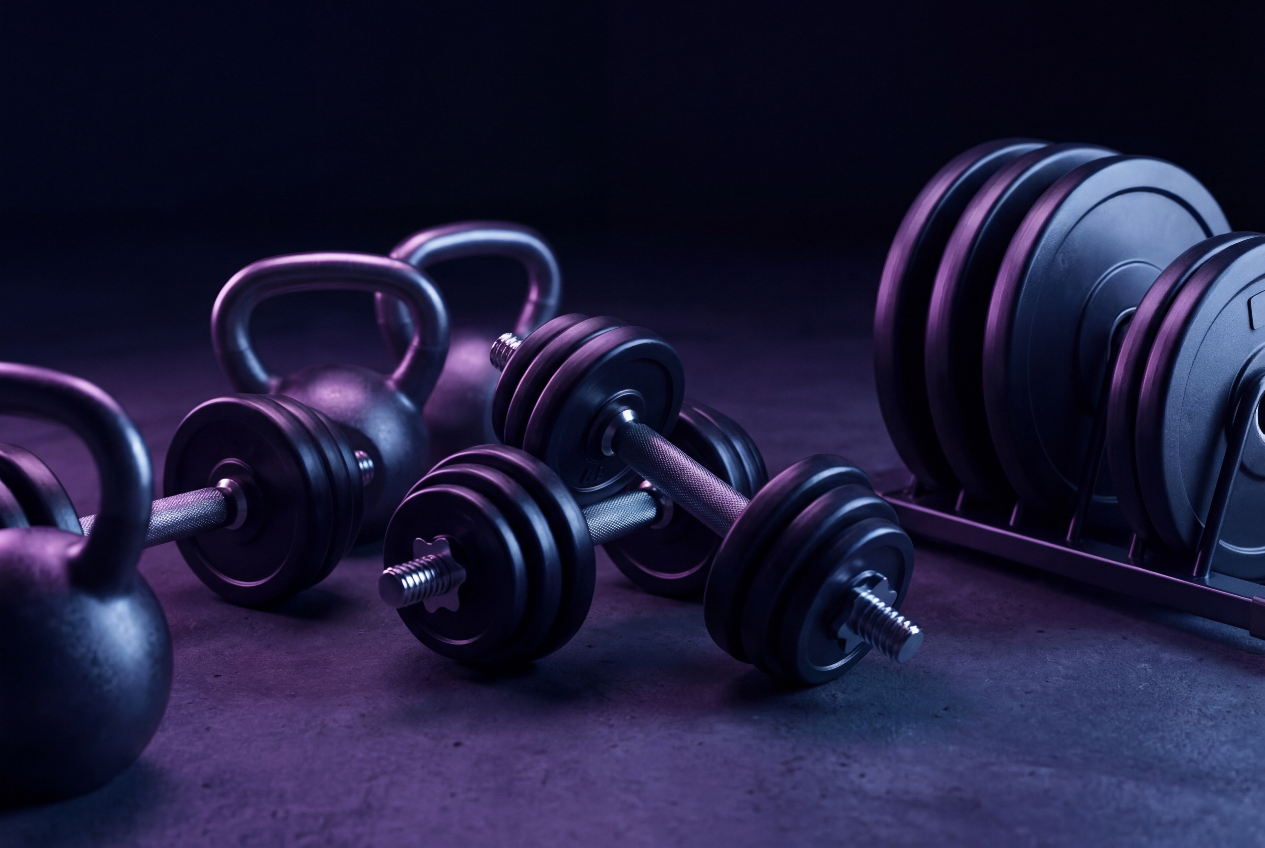 Fitness Equipment Display