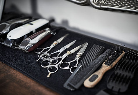 Friseur-Werkzeuge