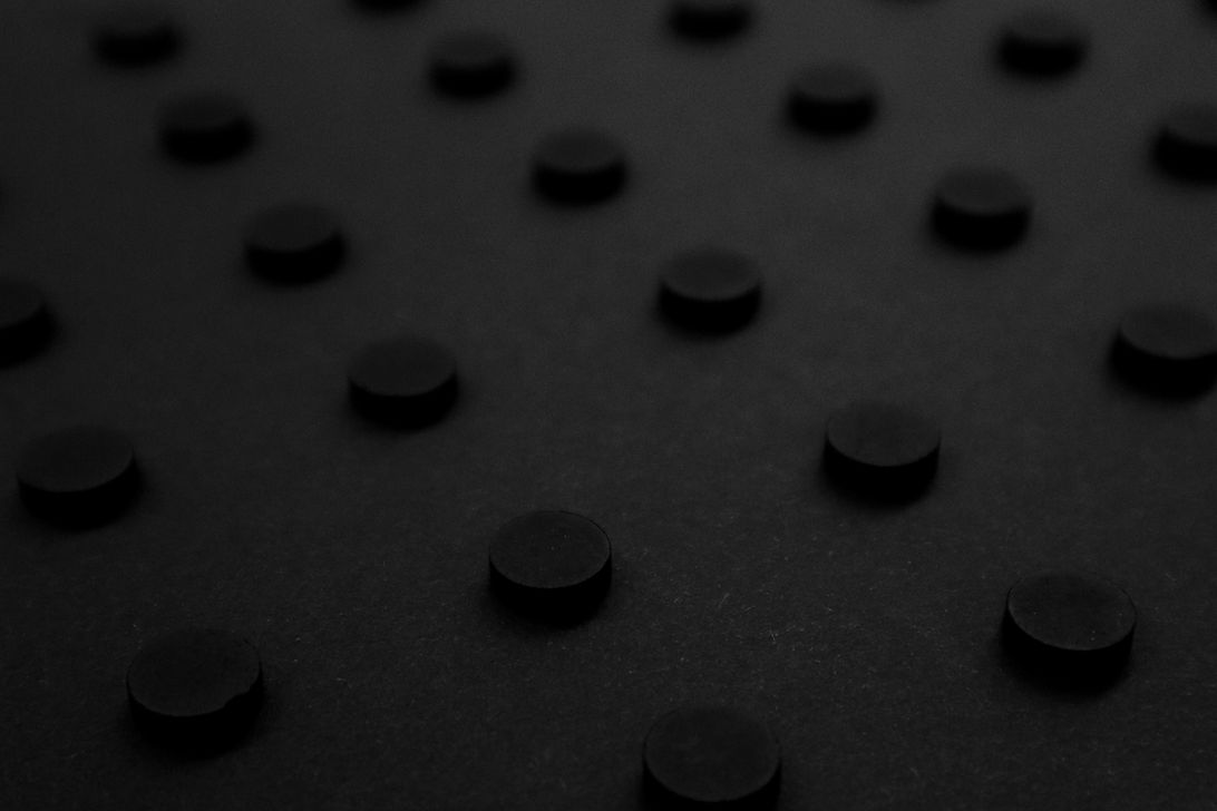 Textured Black Surface