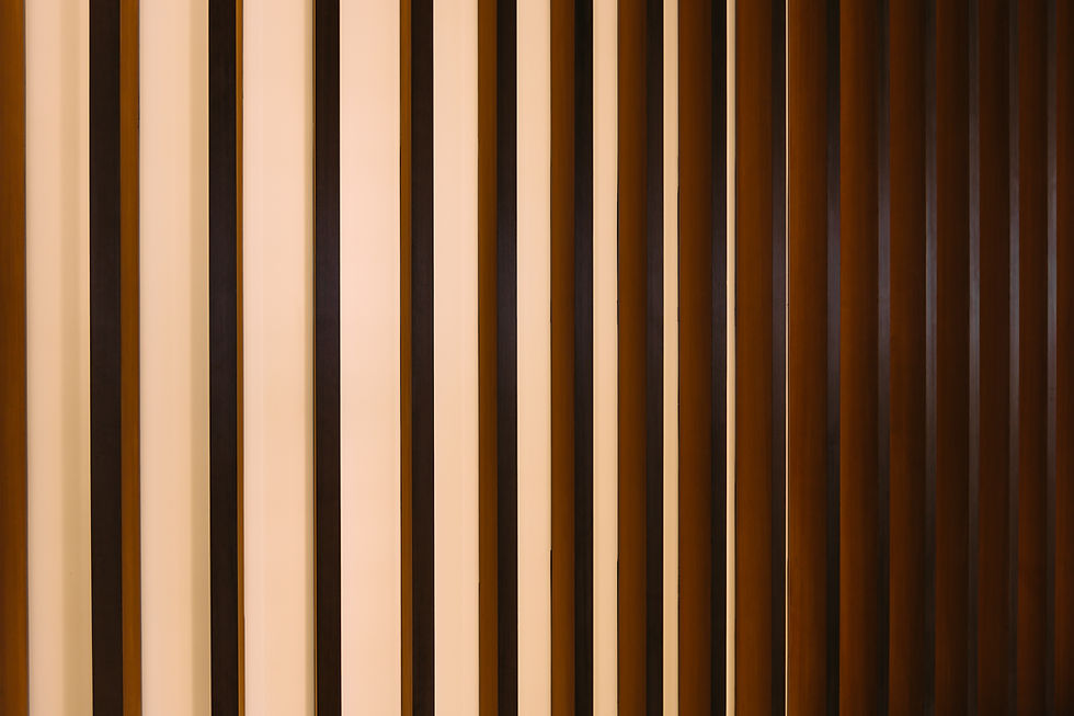 Striped Wooden Panels