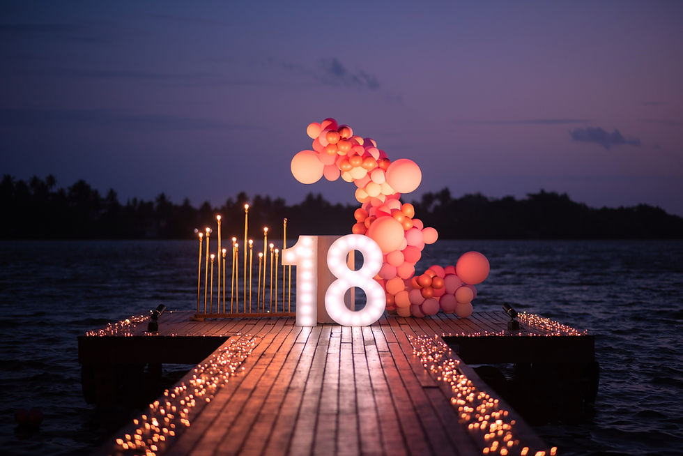 Elegant Birthday Dock