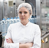 Produktion der Wasserabfüllung
