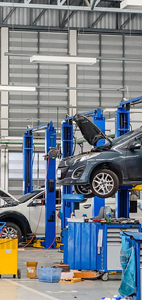 Car Workshop Scene