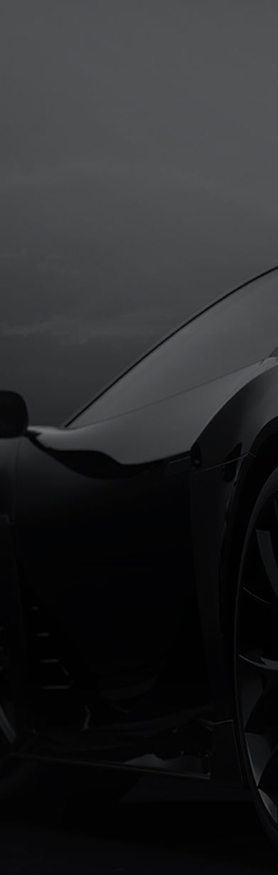 Voiture de sport noire