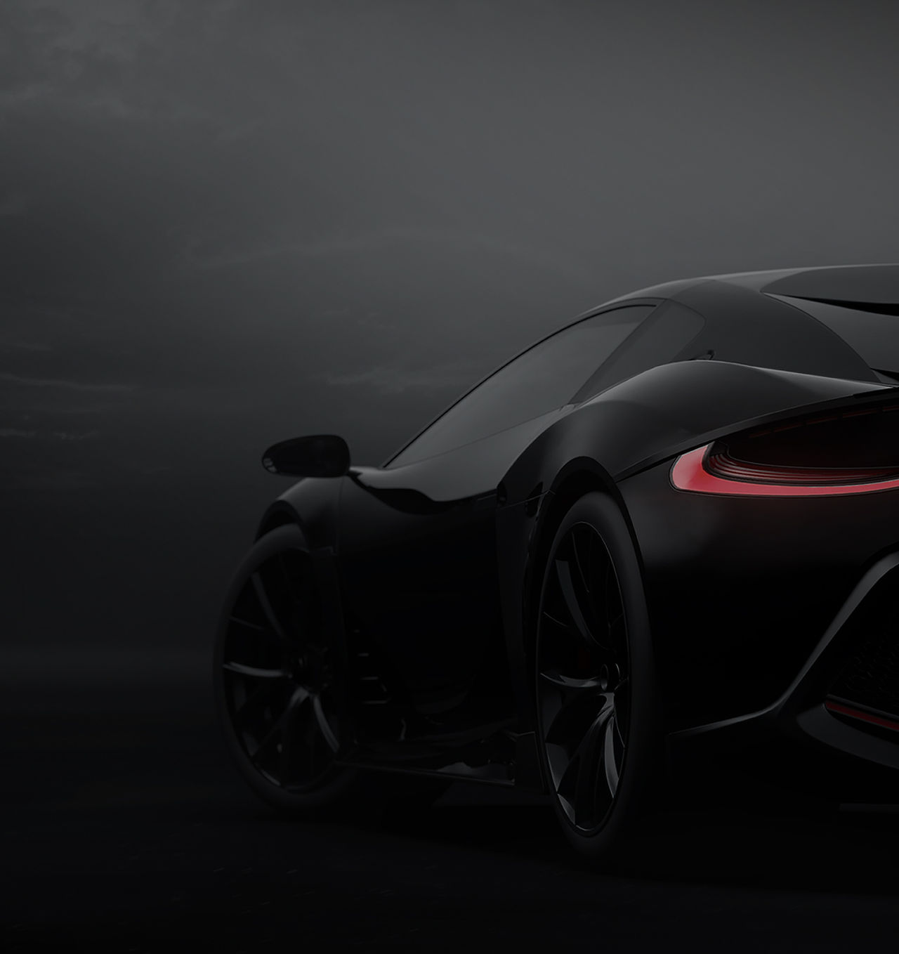Black Sports Car