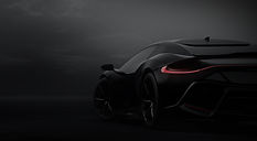 Voiture de sport noire