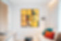 Living Room with Gallery Wall