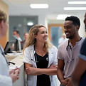 Discussion de l'équipe médicale