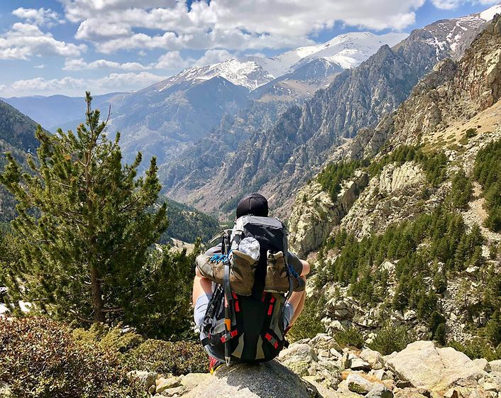 Mountain Hiking View