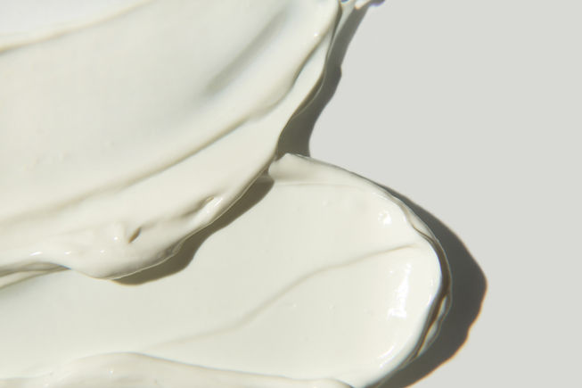Cream Texture Close-Up