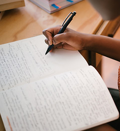 Writing At Desk