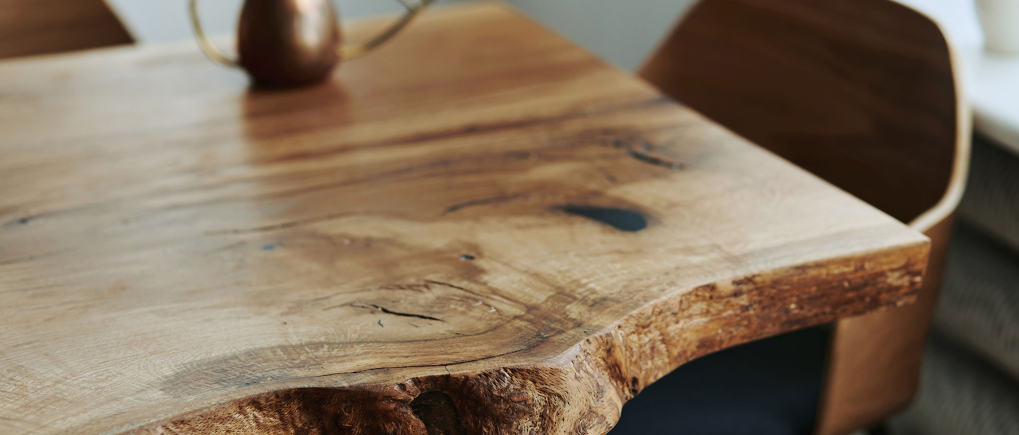 Custom Live Edge Table