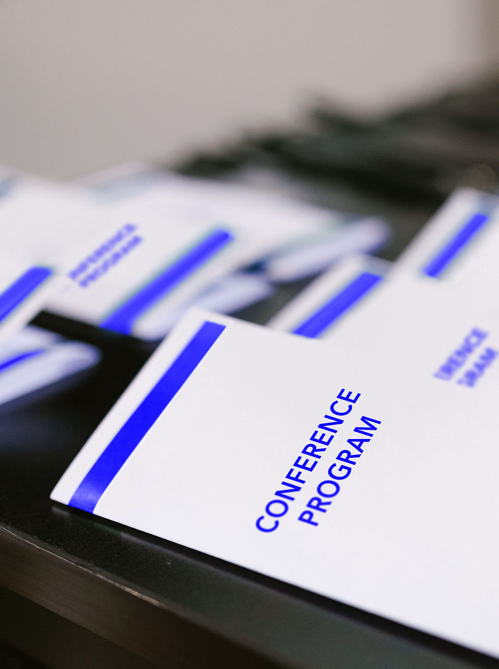 Conference Program Closeup