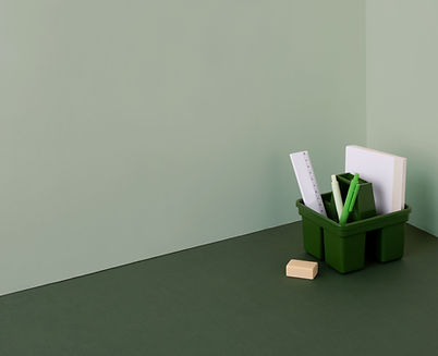 Green Theme Stationery