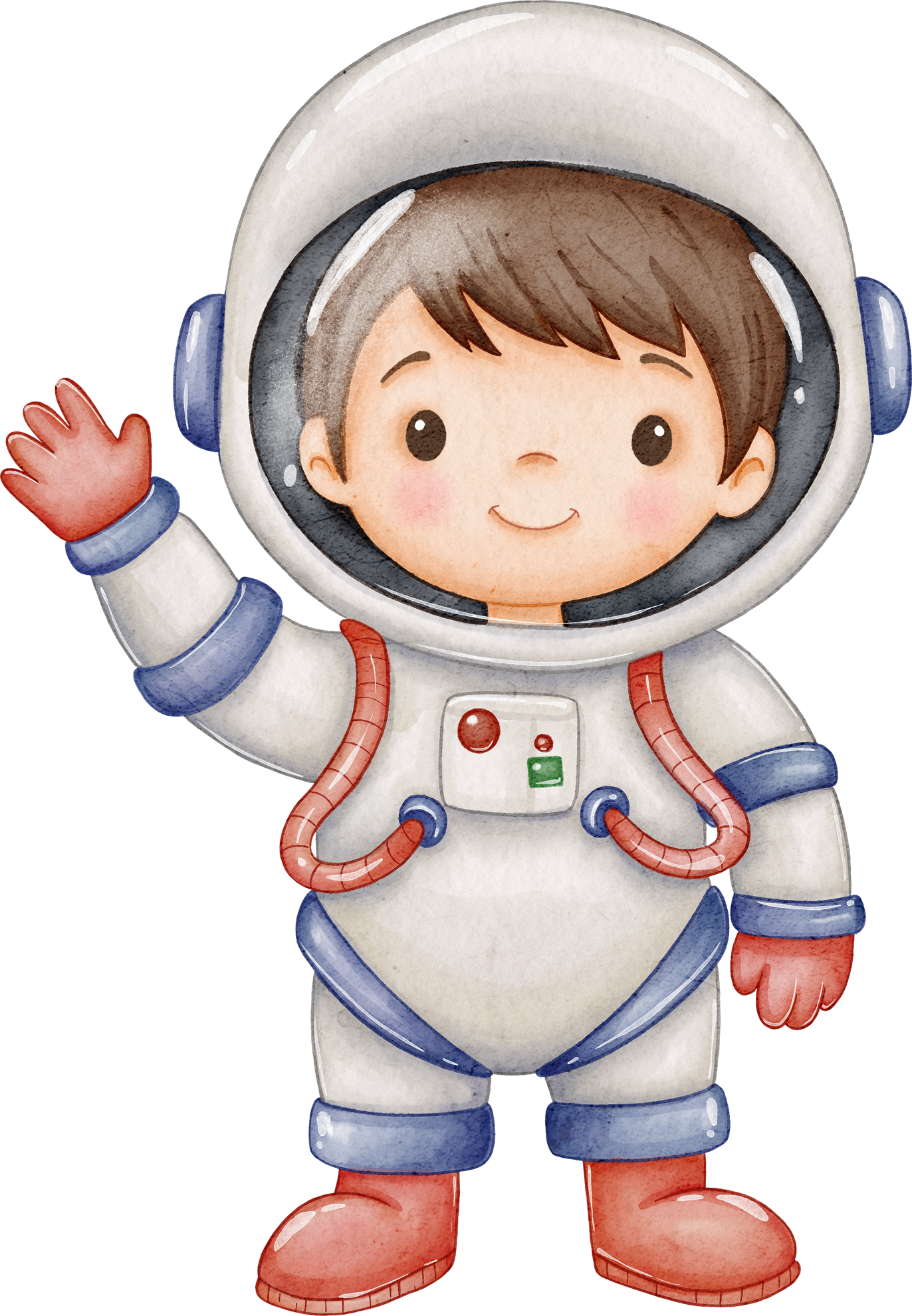 Astronaut Cartoon Drawing