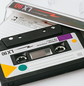 Kasetten Bild symbolisch für Musik der 80er