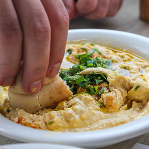 Eggplant Dip (Nigerian Baba Ghanoush)