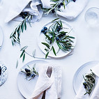 Dessus de table festif