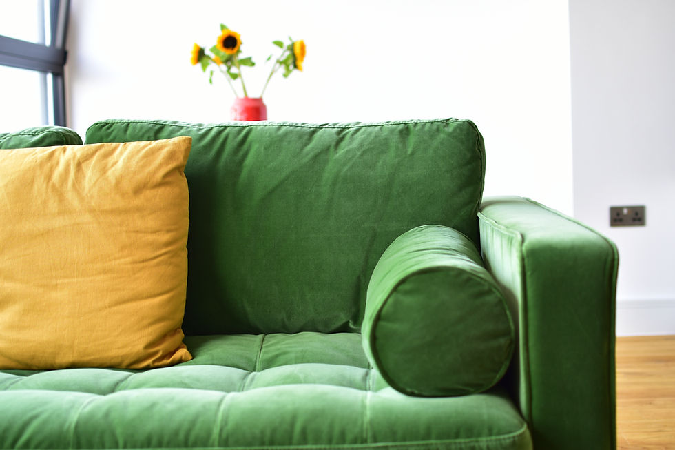 Loose chair and sofa covers by G.F. Sinclair, Lewes