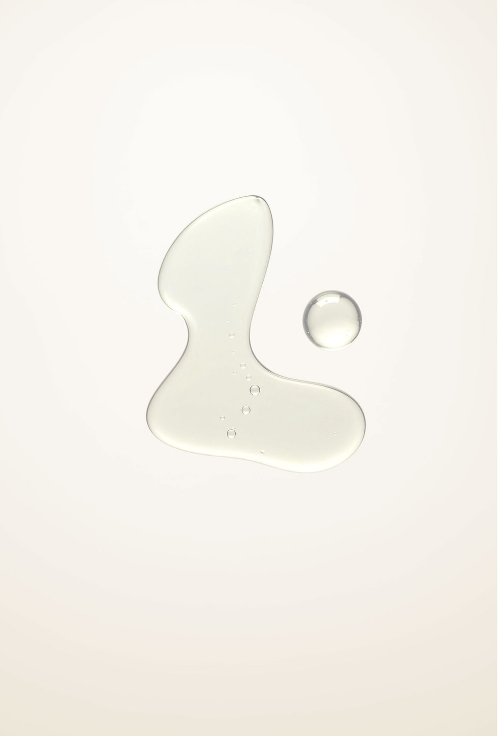 Clear Serum Droplets