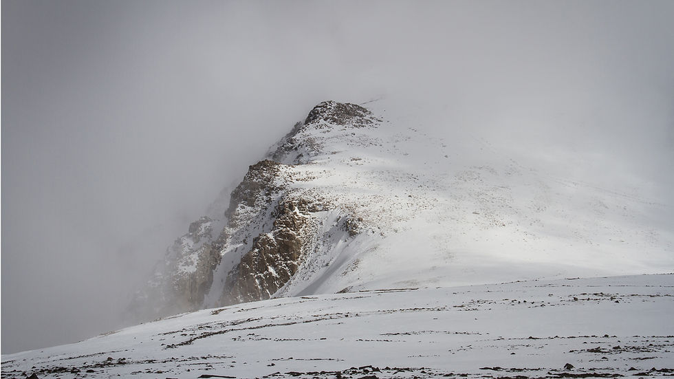 Snowy Mountain Peak