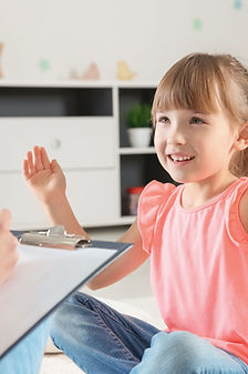 Interação de questionamento infantil