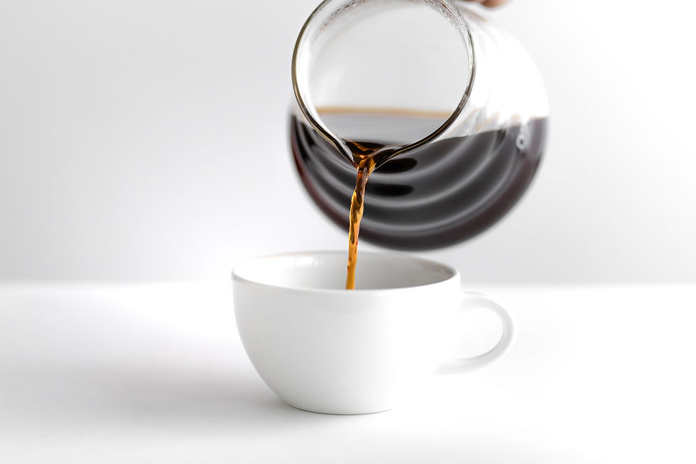 Pouring Coffee Moment