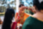 Bride in traditional ceremony