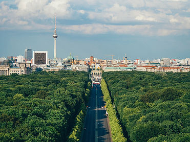 Park in Berlin for my website to learn german online