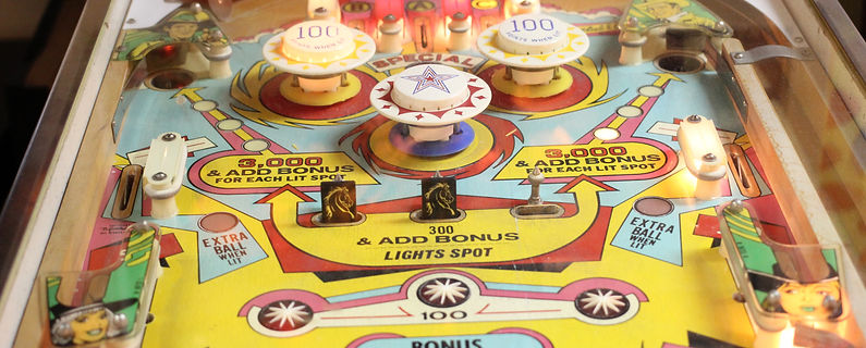 Vintage Pinball Machine