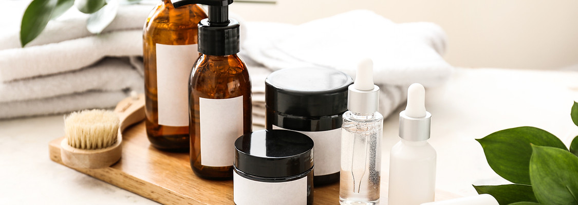 Skincare Product Display