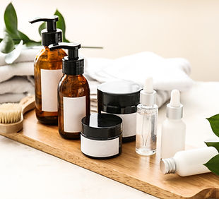 Skincare Product Display