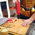 Man with Power Drill