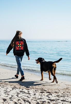 Marche sur une plage