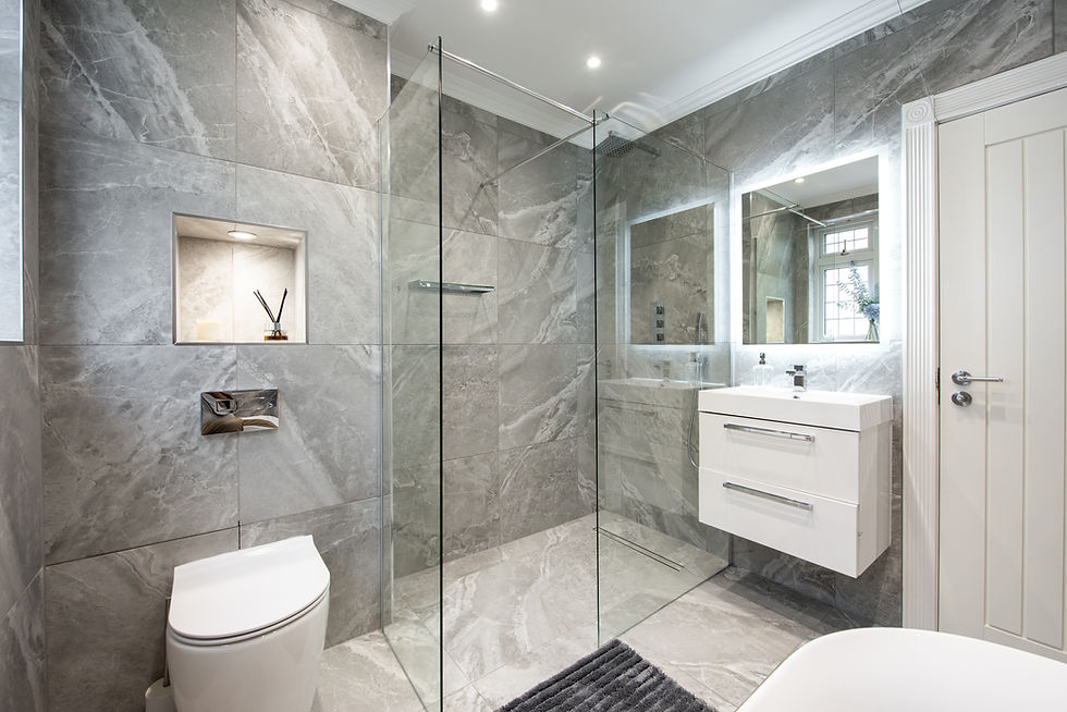 Bathroom fitting work carried out for a Cirencester based customer