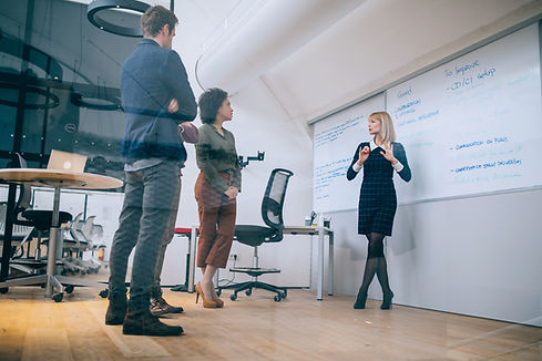 Meeting at the office