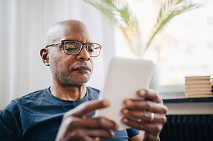 adult looking into our services