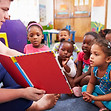 Teacher Reading to Kids