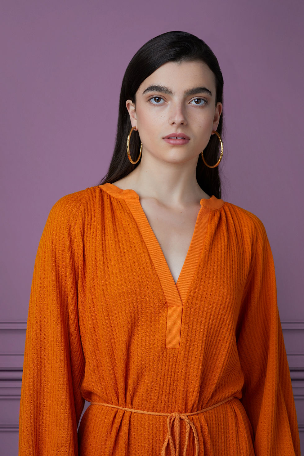 Woman In Orange