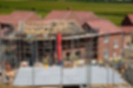 Construction of new Housing Estate, Grantham, Lincolnshire, England,UK