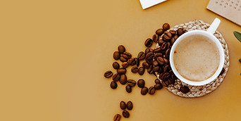 Coffee Beans And Cup