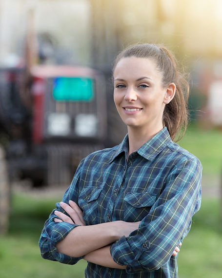 Young Female Farmer