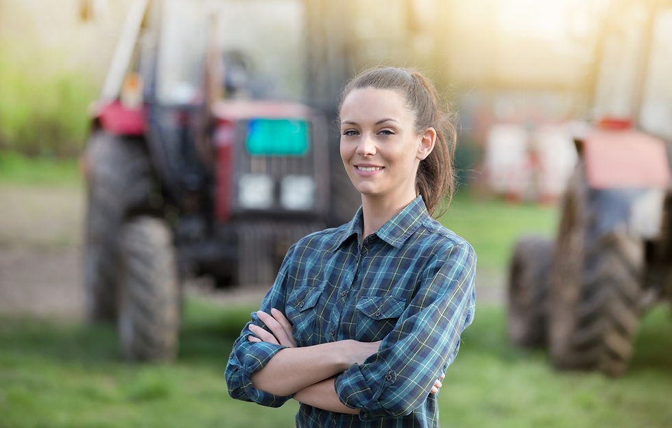 Woman on Farm