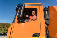 Driver Giving Thumbs-Up