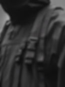 Black Tactical Jacket Details