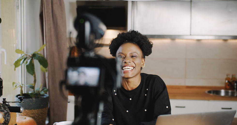 Woman Recording Video